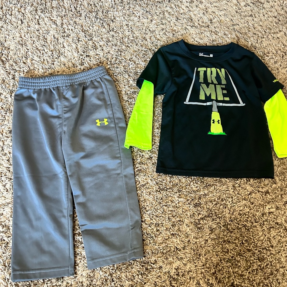 18 month Under Armour Set